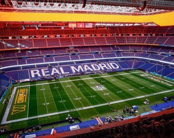 Así quedó el Santiago Bernabéu para Miami Dolphins vs Washington Commanders por la NFL