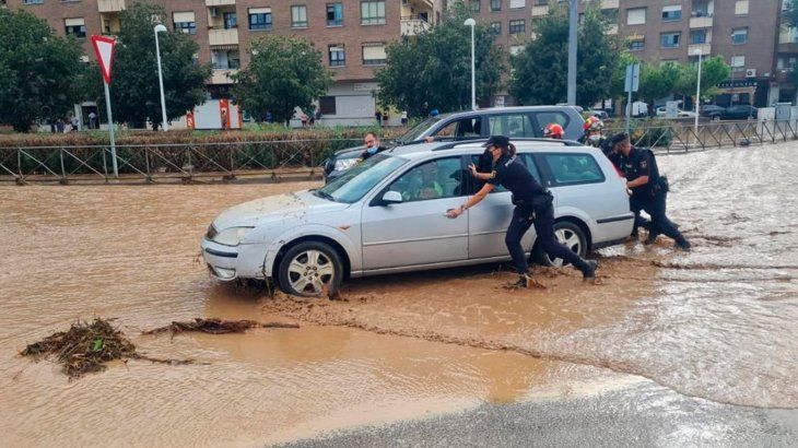 Impresionantes videos de las inundaciones en España
