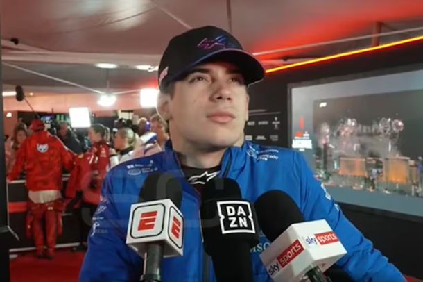 La indignación de Franco Colapinto por los fuegos artificiales en Las Vegas: Se creen que es Navidad, bol...