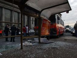 Choque micro escolar