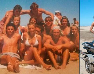 Las fotos vintage del Chato Prada y Fede Hoppe