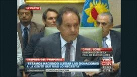 scioli: hay mas muertos en la plata, pero por otras causas scioli: hay mas muertos en la plata, pero por otras causas