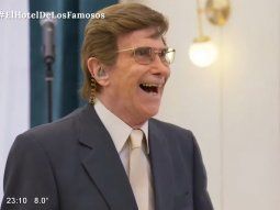 Silvio Soldán visitó El Hotel de los Famosos: la reacción de los participantes