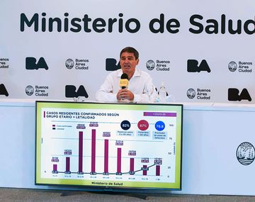 El ministro de Salud de la Ciudad de Buenos Aires, Fernán Quirós