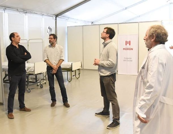 La ocupación de camas de terapia intensiva en Morón es del 57 por ciento