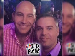 Martiniano Molina con Eduardo Cirielli