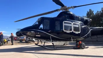 Comunicado del Gobierno sobre el helicóptero que se estrelló en San Juan