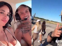 quien es dakota gotth, la modelo erotica que volo a mar del plata con l-gante