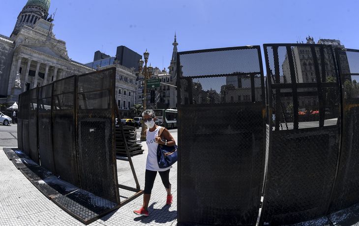 Debate en el Senado por el Aborto Legal, Seguro y Gratuito. (Foto: Télam)