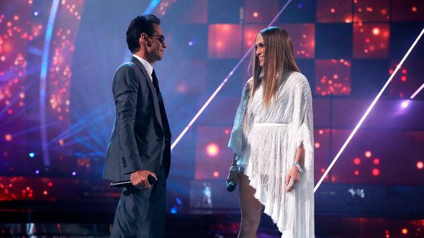 Jennifer Lopez y Marc Anthony hicieron un cover de Pimpinela.