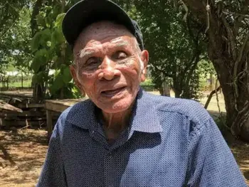 José Flores Flores, el hombre costarricense de 119 años que los expertos quieren acreditar como el más longevo.