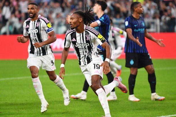 En un partido emocionante, Juventus venció a Inter y se quedó con el clásico