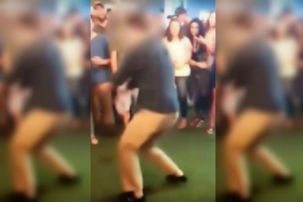 VIDEO: Un agente del FBI se puso a bailar en un bar y disparó accidentalmente a un hombre