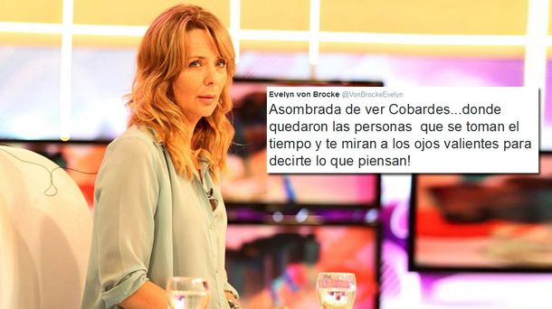 El misterioso mensaje de Evelyn Von Brocke: Asombrada de ver cobardes