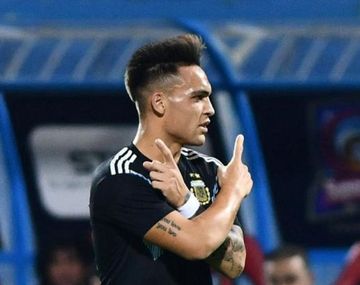 Lautaro marcó su primer gol con la Selección
