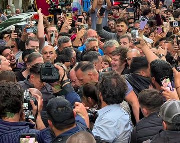 Rumbo al 26 de octubre: así fue el paso de Milei por Tres de Febrero