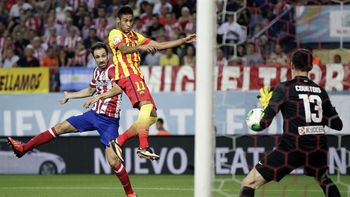 con messi lesionado, el barca empato ante atletico madrid con messi lesionado, el barca empato ante atletico madrid