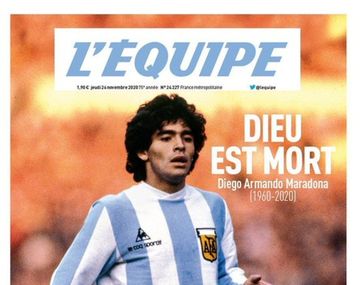 Dios ha muerto: el mundo llora la muerte de Maradona