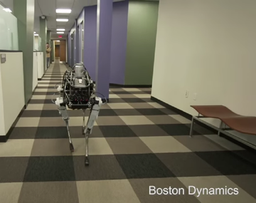 Mirá el perro robot de Google