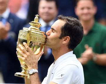 Roger Federer volvió a ganar Wimbledon