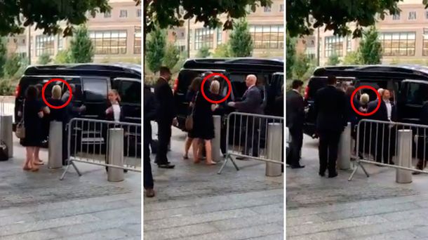 VIDEO: Hillary Clinton se desmayó en el acto del 11-S