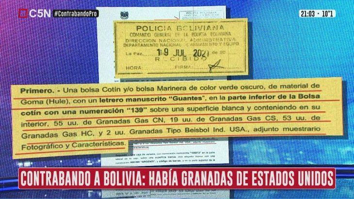 Documentos incriminan a Marcos Peña en el contrabando de armamento a Bolivia