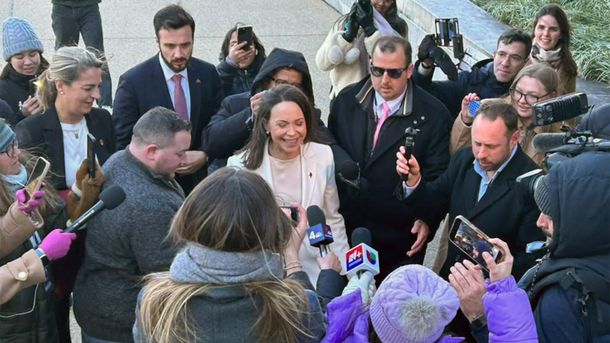 María Corina Machado en Washington.