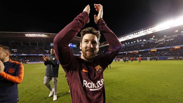 Lionel Messi en Barcelona - Crédito:&nbsp;@FCBarcelona_es