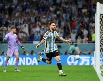 Gol de Lionel Messi para la Selección Argentina en el Mundial Qatar 2022 -  @Argentina