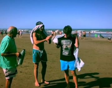 Esto es cine: recrearon en la playa todos los goles de Argentina en Qatar 2022