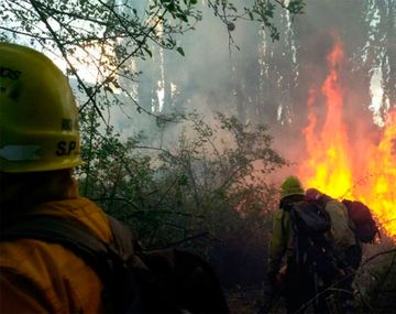 Incendios forestales en El Bolsón, Río Negro