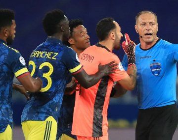 Fuerte comunicado de Colombia en la Copa América: pidió la suspensión de Pitana