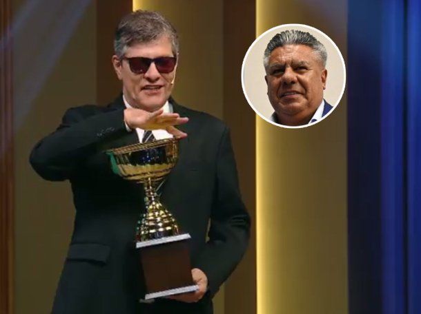 La burla de Mario Pergolini a Chiqui Tapia por el polémico pasillo de Estudiantes: Soy el campeón de la tele