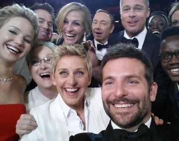La autofoto de los Oscar que estalló en las redes sociales