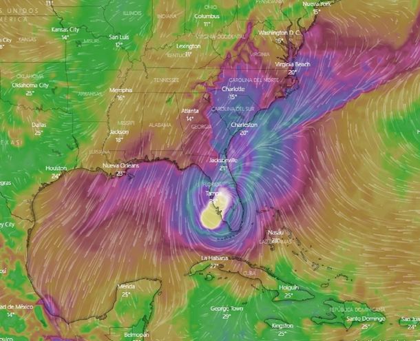EN VIVO: Huracán Ian en el Golfo de Florida