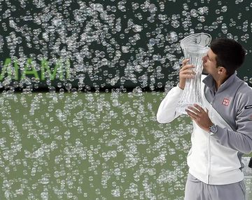 Djokovic venció a Nadal en el choque de gigantes y festejó en Miami