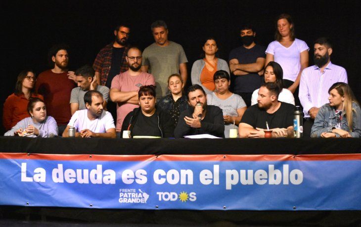 El Frente Patria Grande adelantó que no acompañará el acuerdo con el FMI