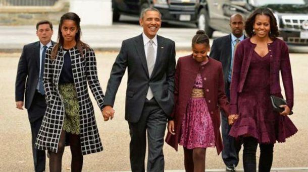 Obama y su familia estarán en Washington durante dos años más.