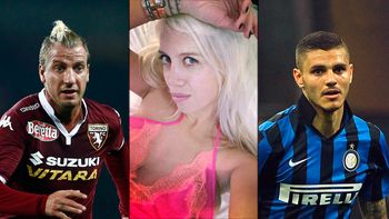 la provocacion de wanda nara tras el gesto obsceno de maxi lopez a mauro icardi la provocacion de wanda nara tras el gesto obsceno de maxi lopez a mauro icardi