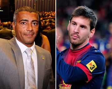 El brasileño que más quiere a Messi: Romario volvió a elogiar al mejor jugador del mundo