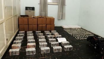 Secuestraron 65 kilos de cocaína Secuestraron 65 kilos de cocaína