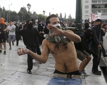 Incidentes en Grecia por la llegada de Angela Merkel