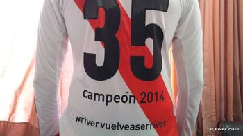 la camiseta especial para celebrar el #rivercampeon la camiseta especial para celebrar el #rivercampeon