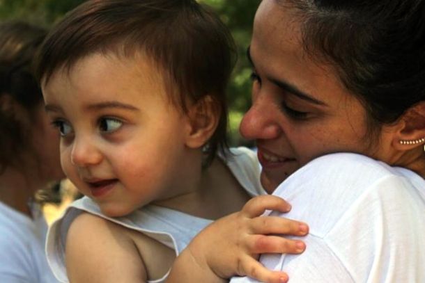 Los pap&aacute;s de Santi apelaron a la solidaridad del p&uacute;blico