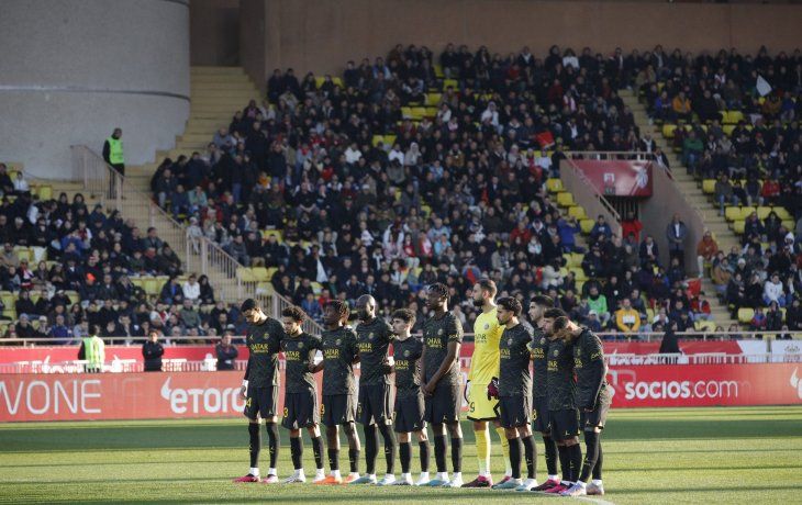 Sin Messi pero con Neymar, el PSG cayó ante Mónaco por la Ligue 1 