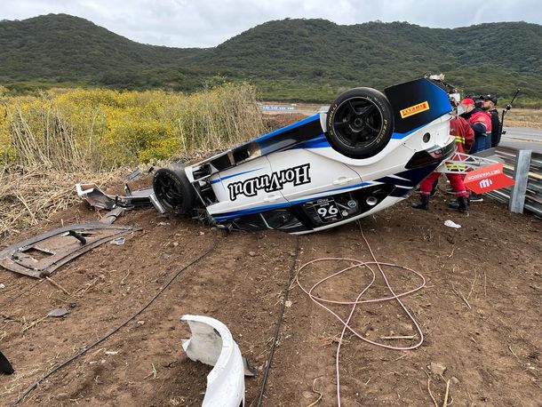 Impactante accidente en el TC2000: espectacular vuelco de Nicolás Palau
