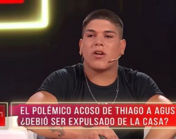 Thiago pasó por LAM y habló de sus días en Gran Hermano