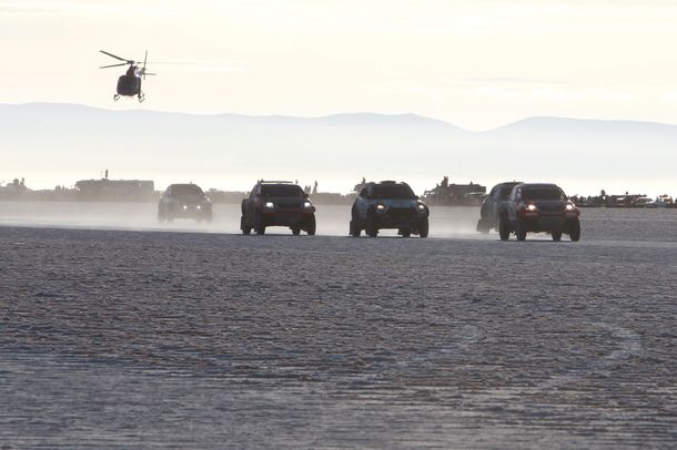 Las mejores imágenes de la décima jornada del Dakar