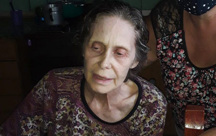 Empeoró el estado de salud de Camila Perissé: está en un geriátrico y pesa 46 kilos