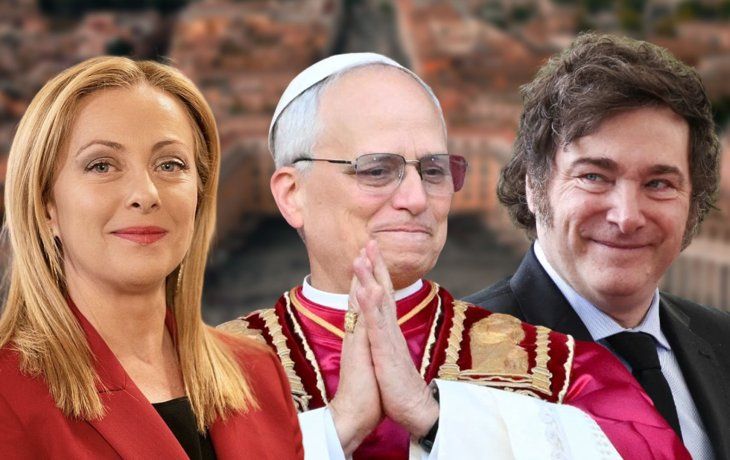 Javier Milei llegó a Italia: encuentro con Giorgia Meloni y audiencia con el papa León XVI
